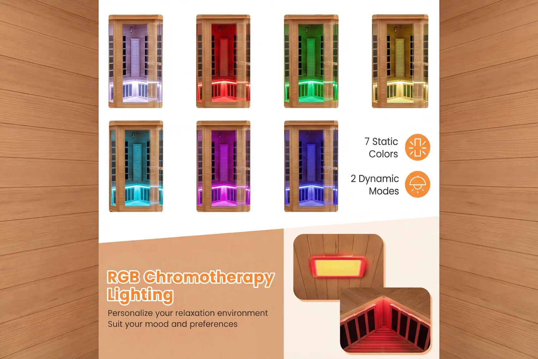 Costway 3-5 Person Corner Sauna