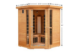 Costway 3-5 Person Corner Sauna