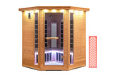 Costway 3-5 Person Corner Sauna