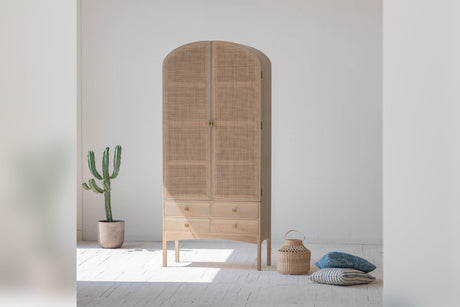 Dalton Oak Tall Cabinet