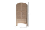 Dalton tall cabinet dimensions: 35.4 in wide, 15.7 in deep, 78.7 in high
