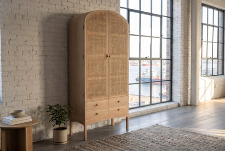 Dalton Oak Tall Cabinet