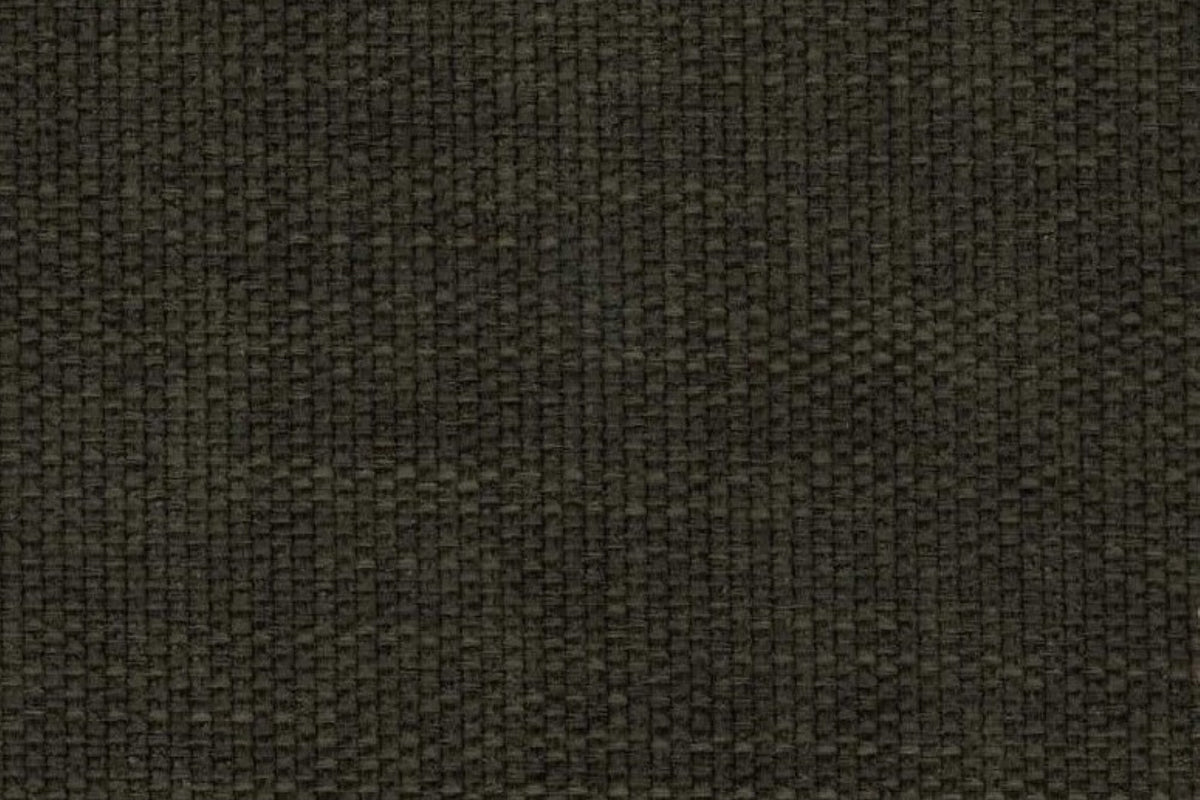 Close-up of Darby Pine green woven upholstery fabric