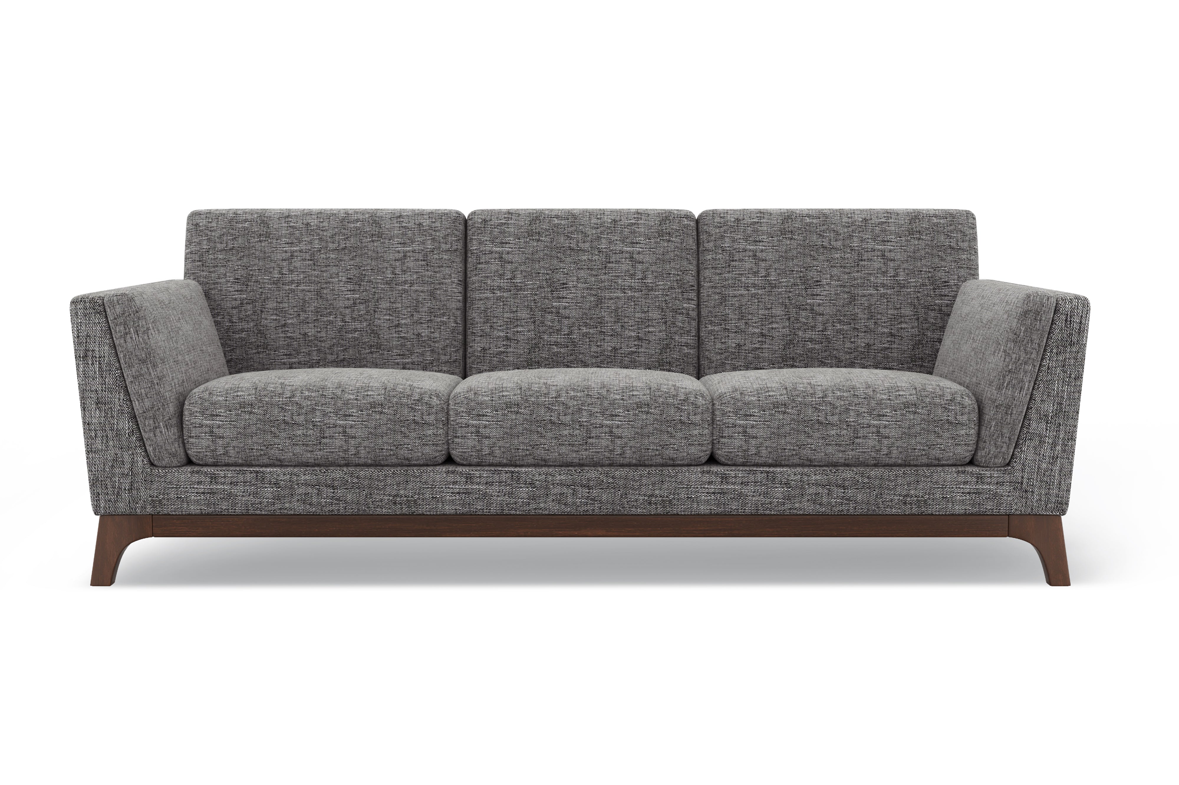 Valencia Sintra Performance Fabric Three Seats Sofa, Cloudy Grey