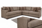 Aurelio Leather Corner Sectional Sofa