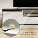Palmer TV Stand for 55-60 Inch TVs - White