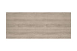 Ellis dining table top view showing the washed oak wood-grain veneer