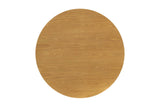 Elowen oak dining table, top view showing the wood grain