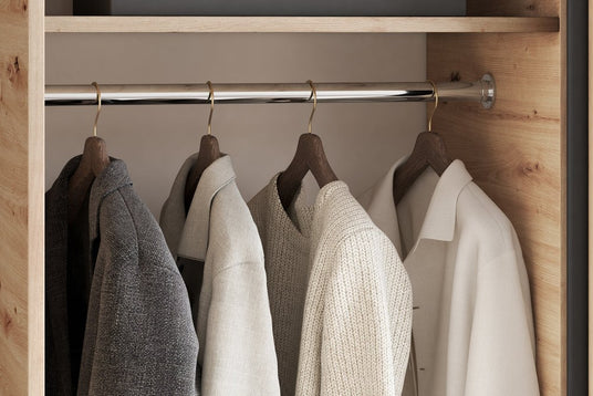 Hanging Rail Under a Shelf