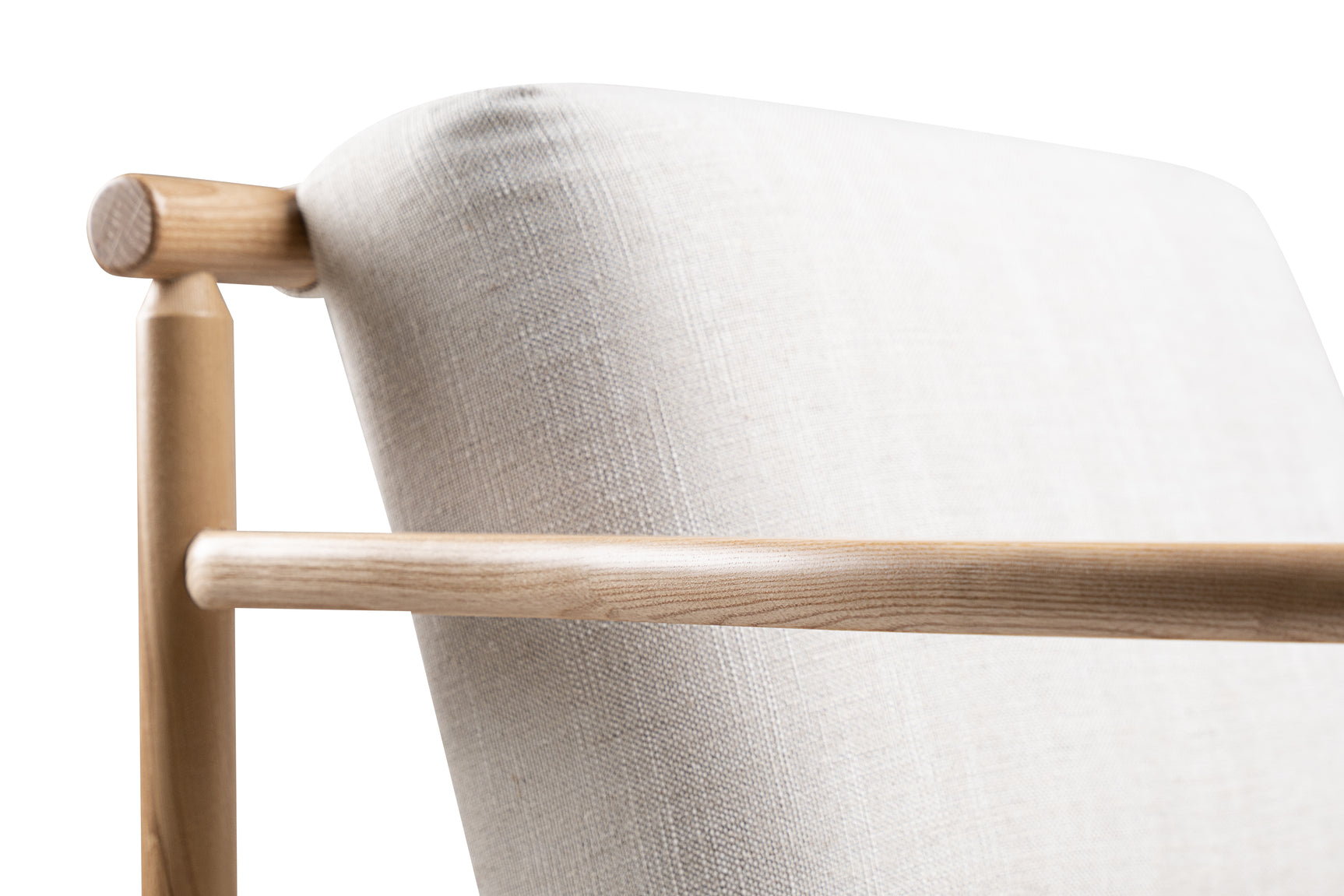 Regal Fabric & Wood Accent Chair