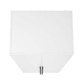 Genoa Modern 2-Piece Freestanding Wardrobe - White