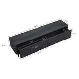 Tempo 69" Fluted TV Stand with 2 Drawers - Multiple Color Options