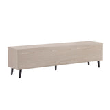 Tempo 69" Fluted TV Stand with 2 Drawers - Multiple Color Options