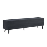 Tempo 69" Fluted TV Stand with 2 Drawers - Multiple Color Options