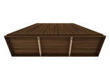 Torino Modern Freestanding Wardrobe - Brown