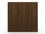 Torino Modern Freestanding Wardrobe - Brown