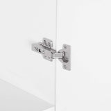 Genoa Modern 2-Piece Freestanding Wardrobe - White