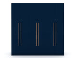 Torino Modern Freestanding Wardrobe - Midnight Blue