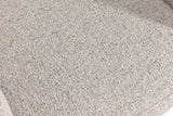 Close-up of the Finley seat cushion and textured polyester weave