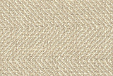 Close-up of the Sandy Beige herringbone weave