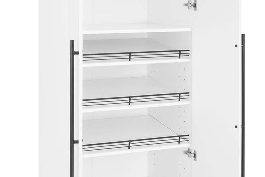 Three Angled Shoe Shelves