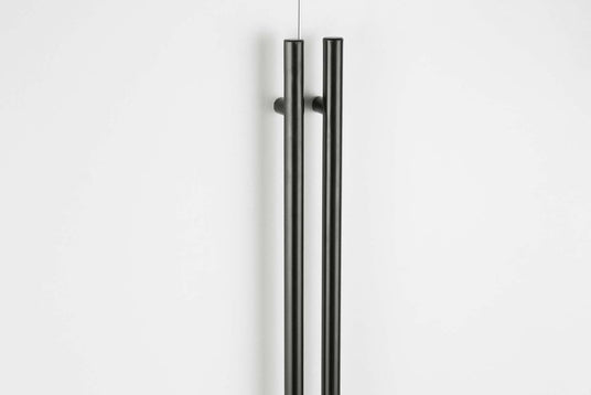 Black Handles, White Doors