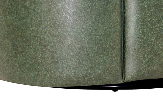 Hollis Leather Swivel Accent Chair - Turn Toward the Room