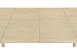 Both leaves in place on the extended Ilaria table top