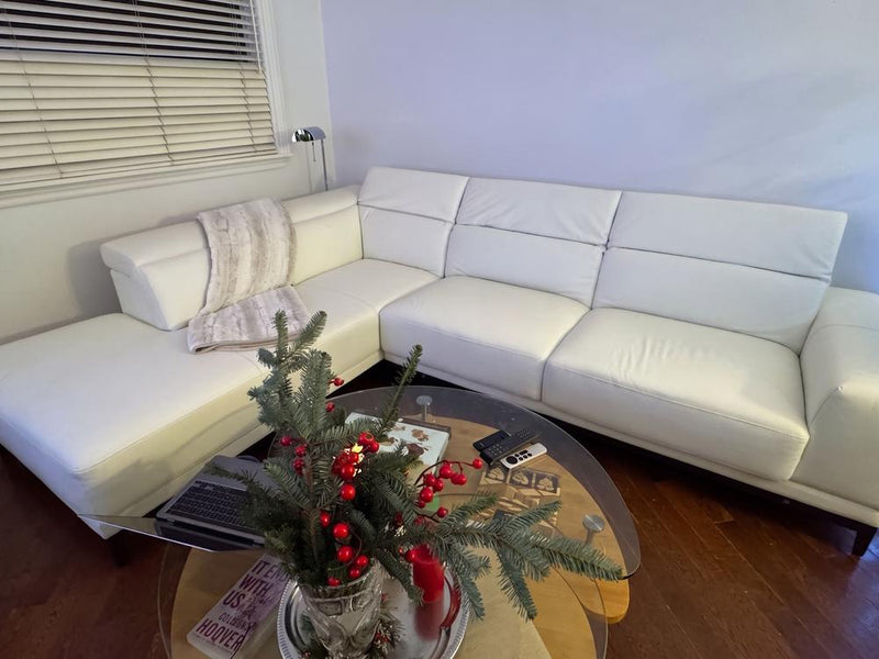 Valletta Leather Sectional Sofa