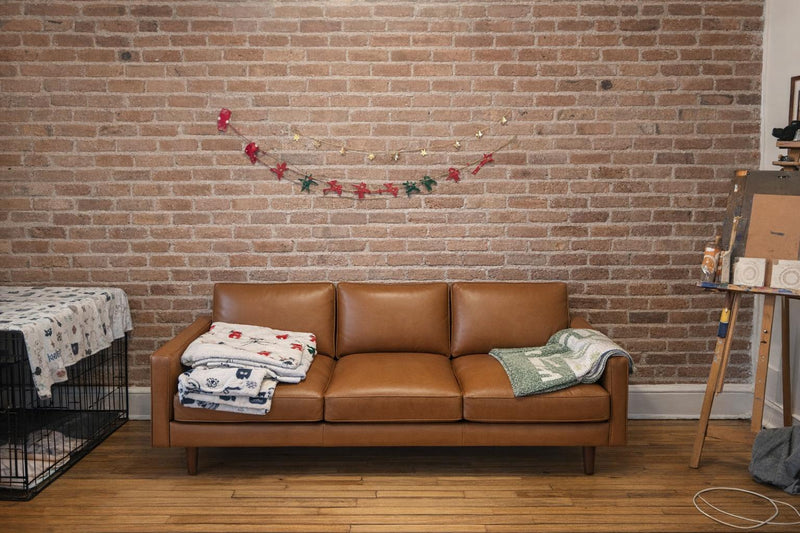 Toulon Leather Sofa