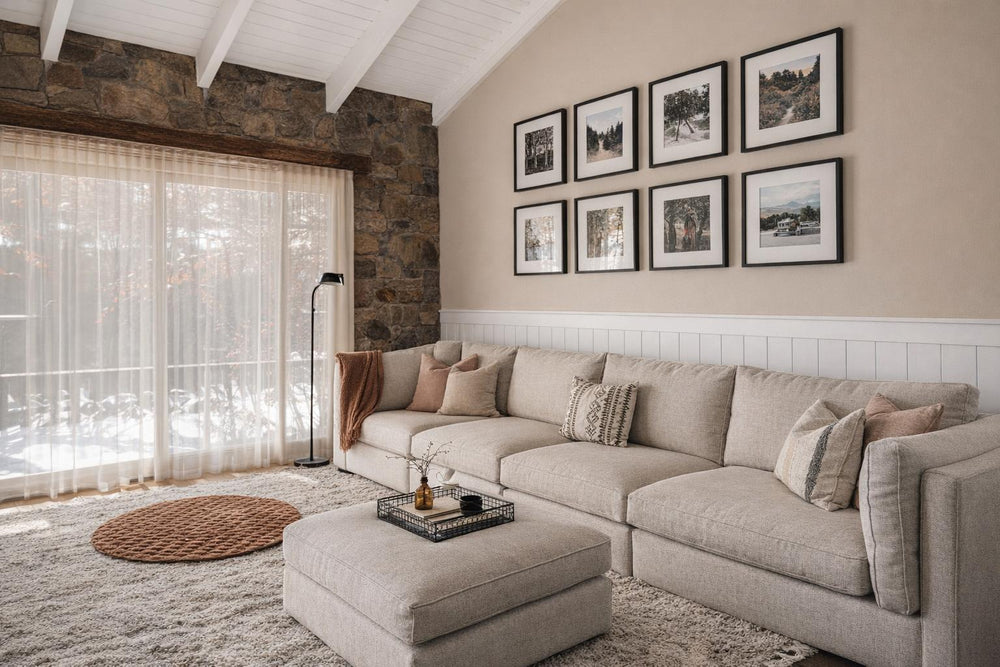 Frederick Fabric Corner Sectional Sofa