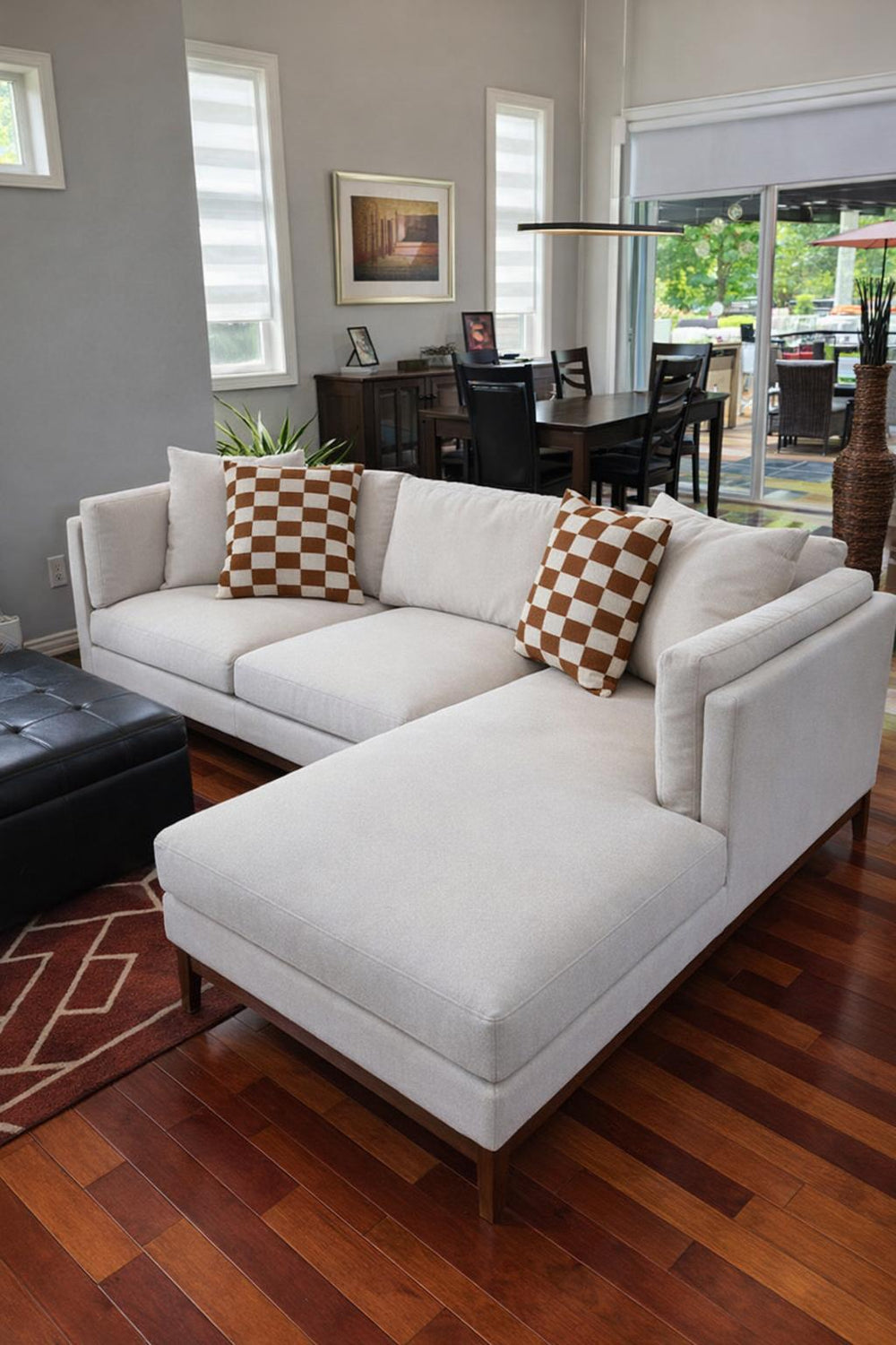 Bergen Fabric Sectional Sofa