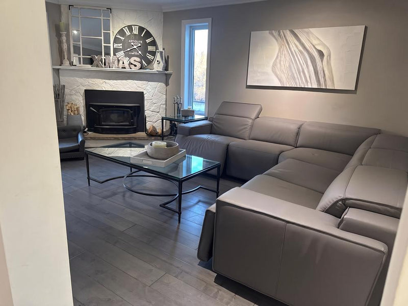 Valentina Leather Recliner Sofa