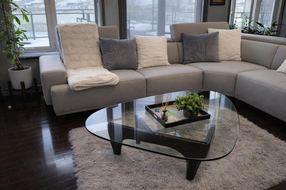 Melania Leather Reclining Sofa