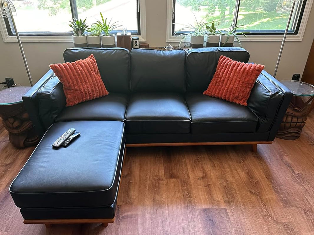 Artisan Leather Ottoman