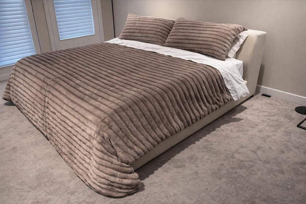 Aubrey Fabric Upholstered Bed Frame