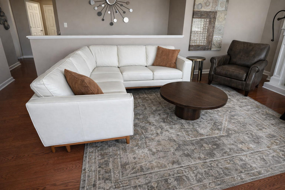 Artisan Leather Corner Sectional Sofa