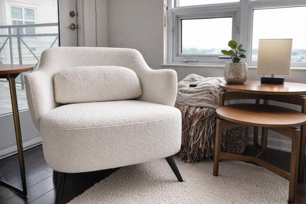 Erica Boucle Accent Chair