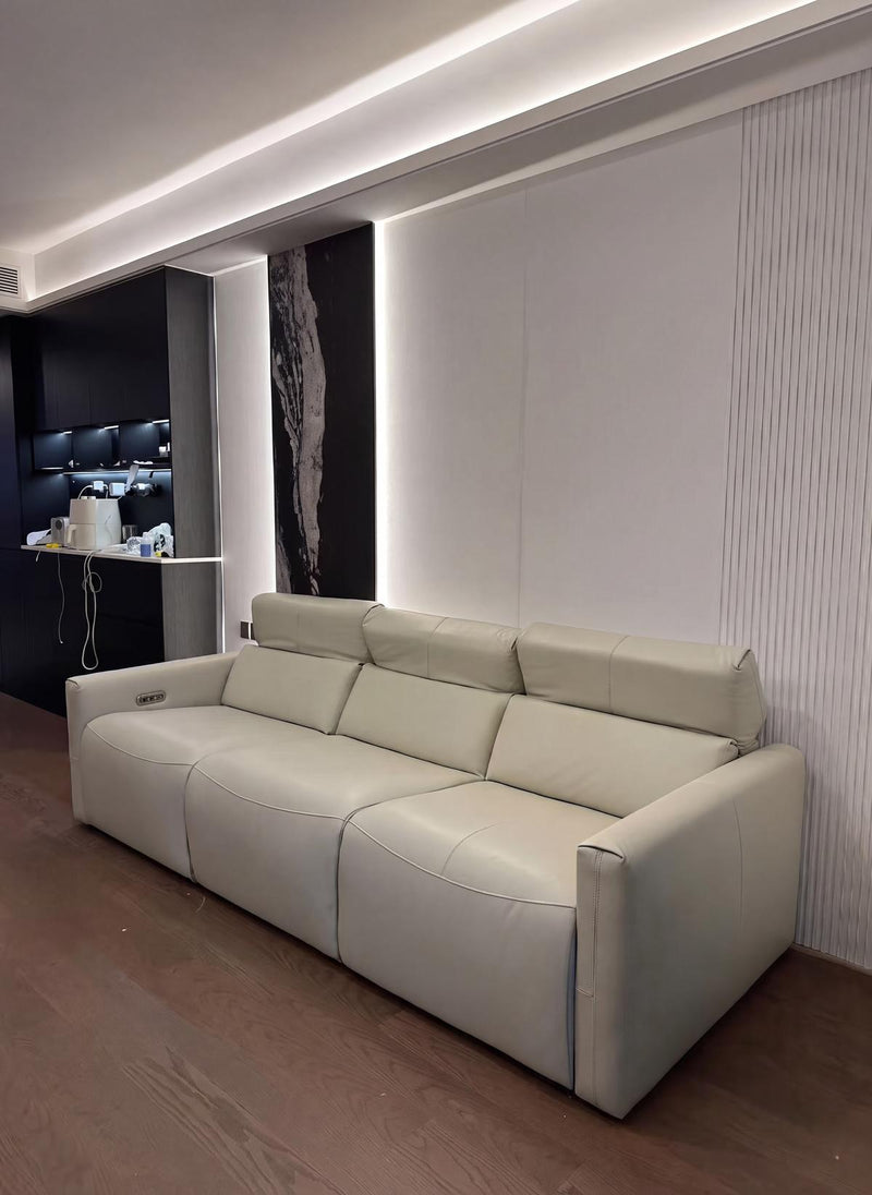 Alessia Leather Recliner Sofa
