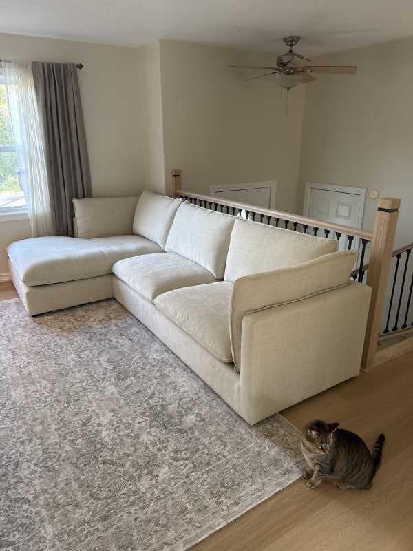Frederick Fabric Corner Sectional Sofa