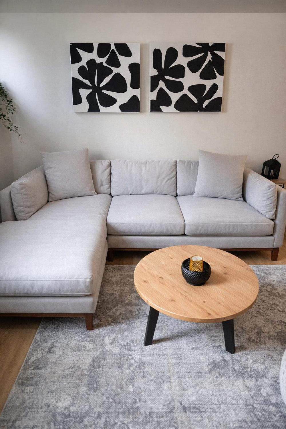 Bergen Fabric Sectional Sofa