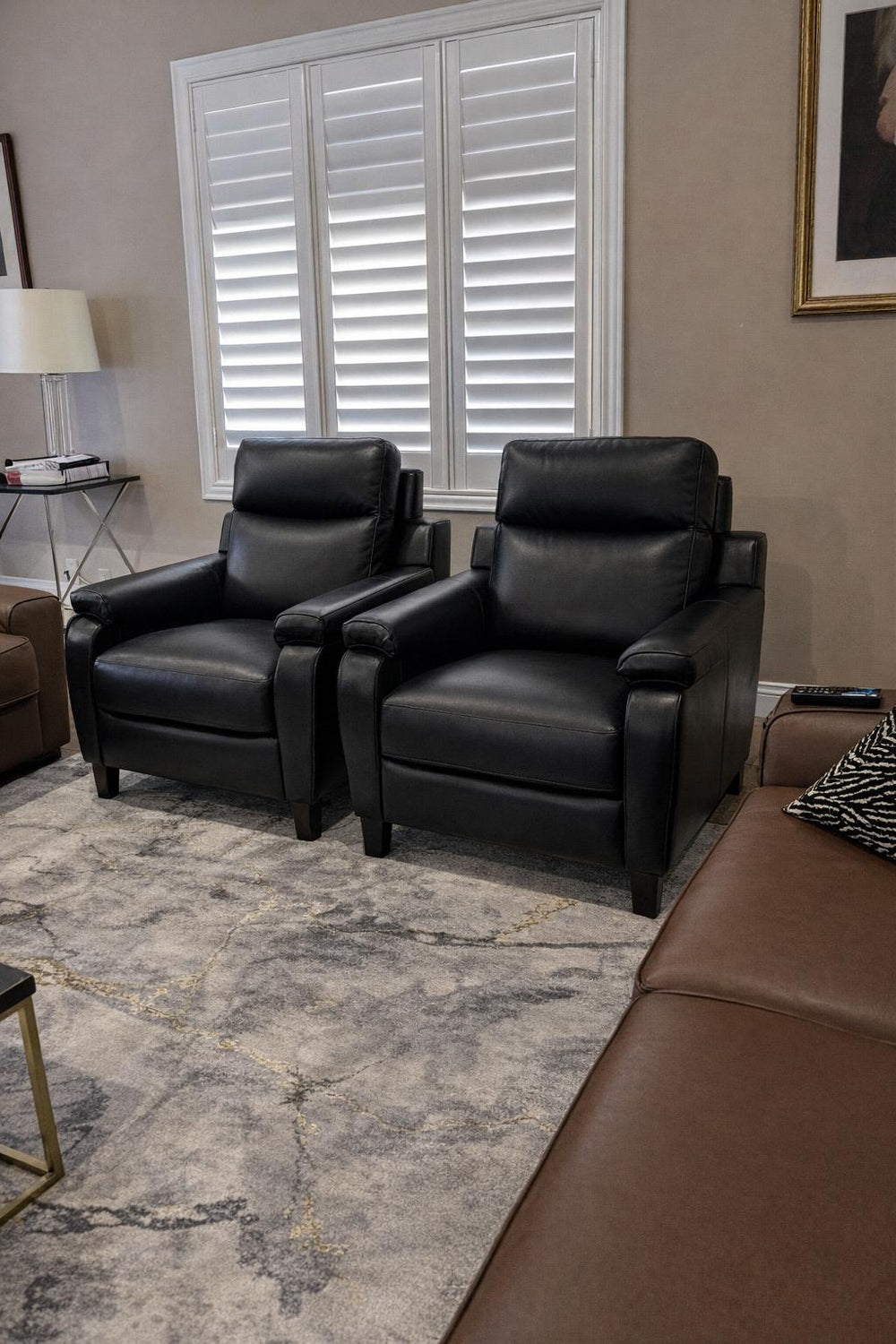 George Leather Recliner Seat