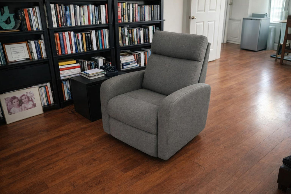 Dayna Leather Swivel Recliner Chair