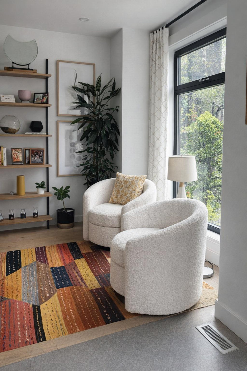 Carla Fabric Accent Chair