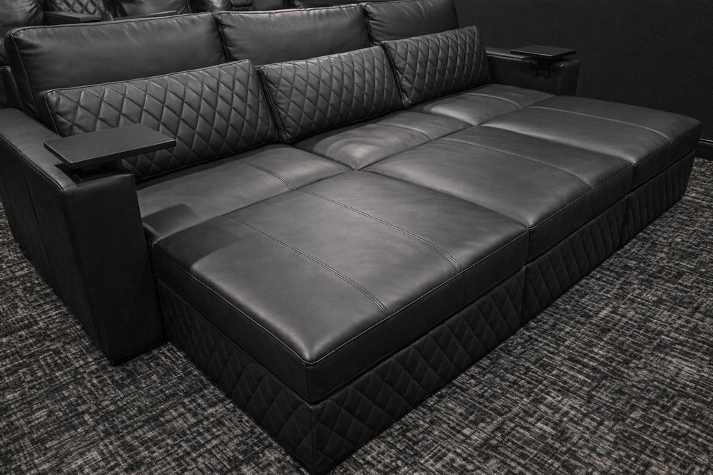 Pisa Leather Lounge Sectional