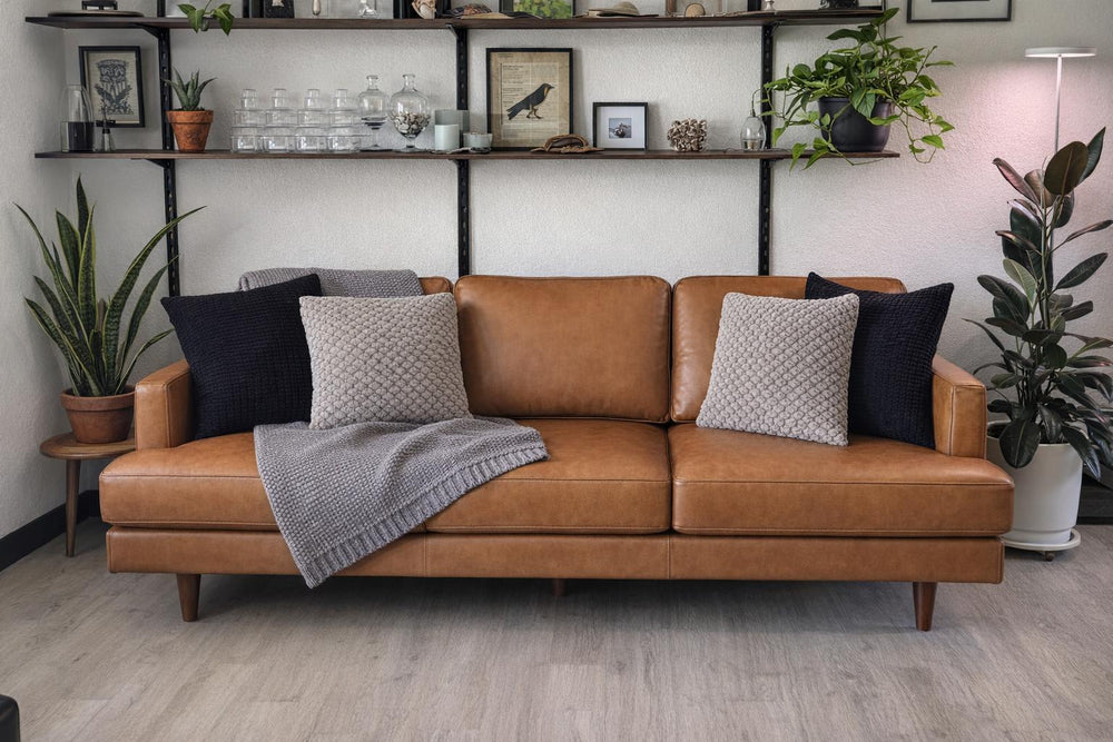 Grosseto Leather Sofa