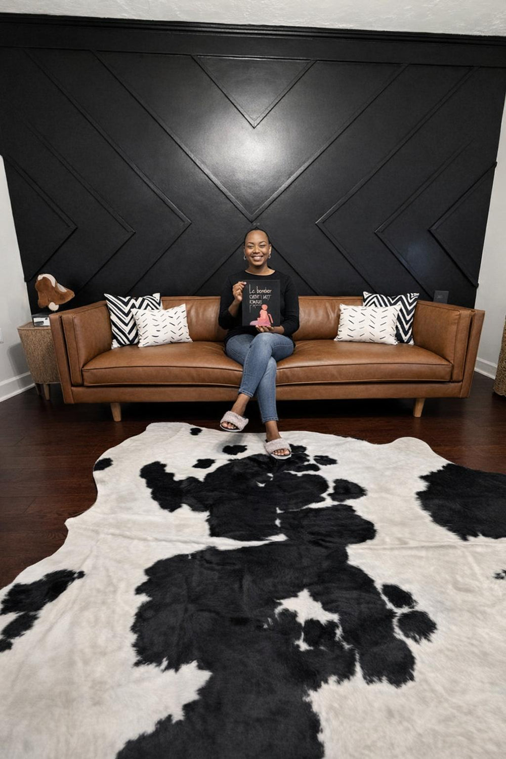 Alaina Leather Sofa