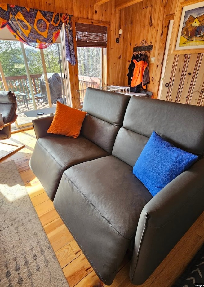 Lucia Leather Recliner Sofa