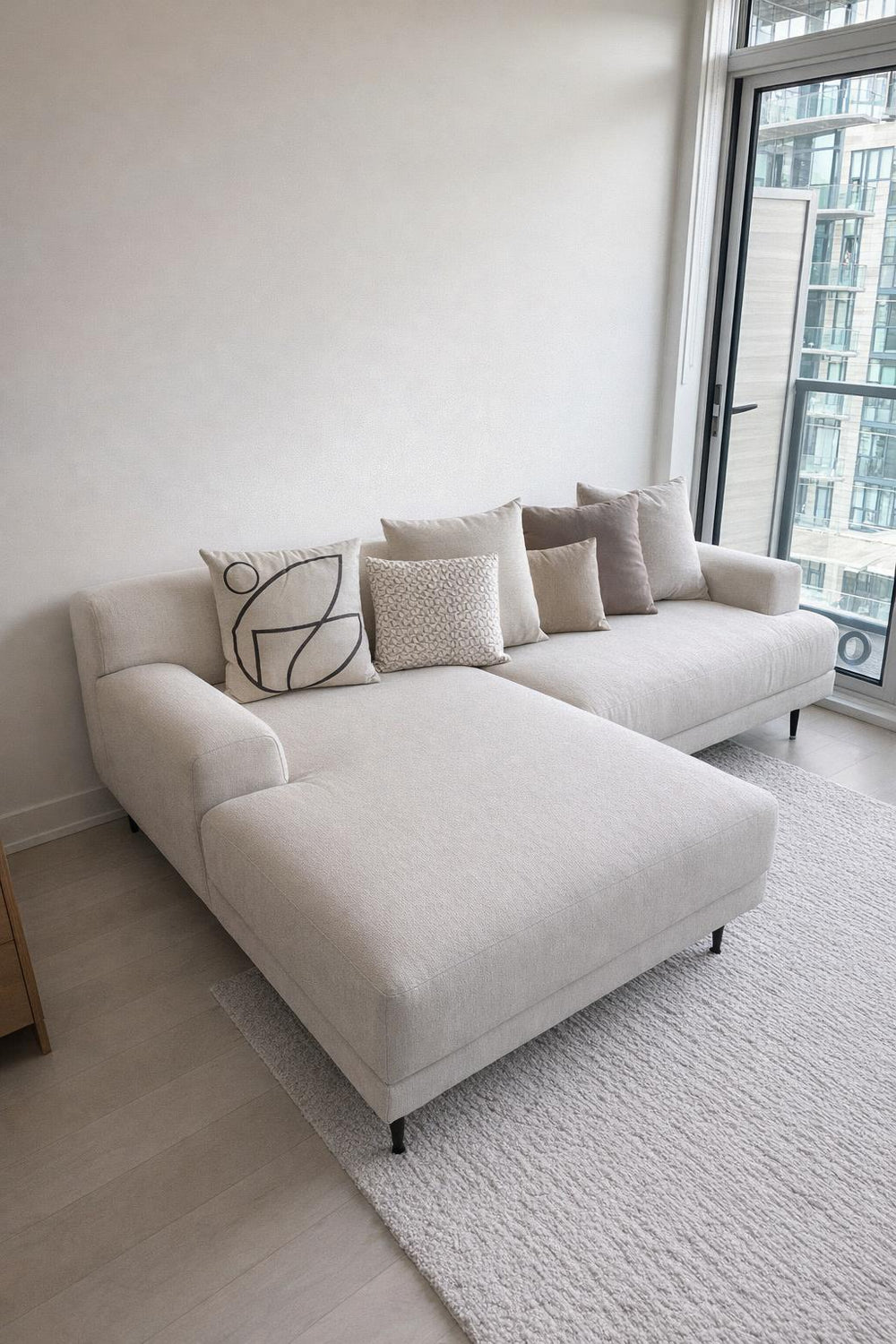 Kotor Fabric Sectional Sofa
