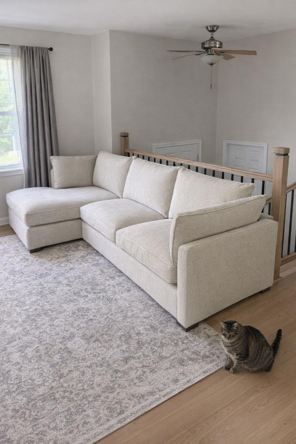 Frederick Fabric Sectional Sofa